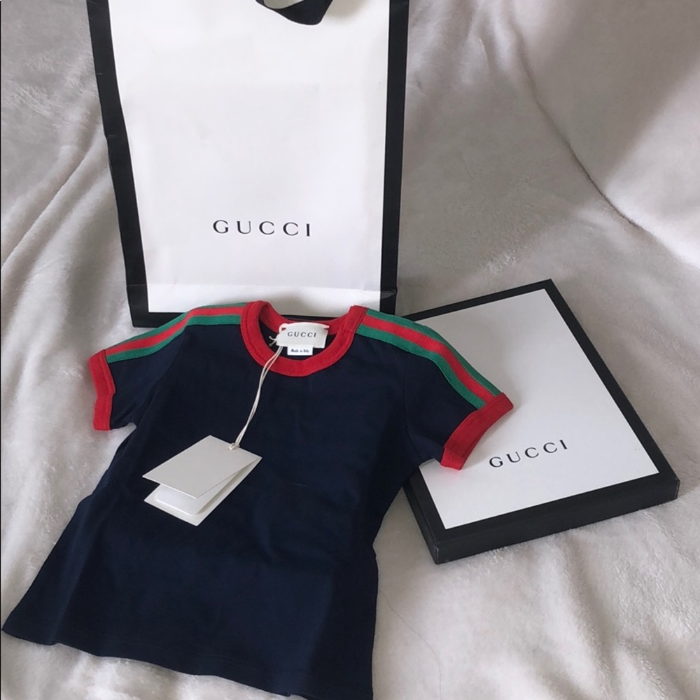 Baby Boy’s Crewneck Stripe Tee